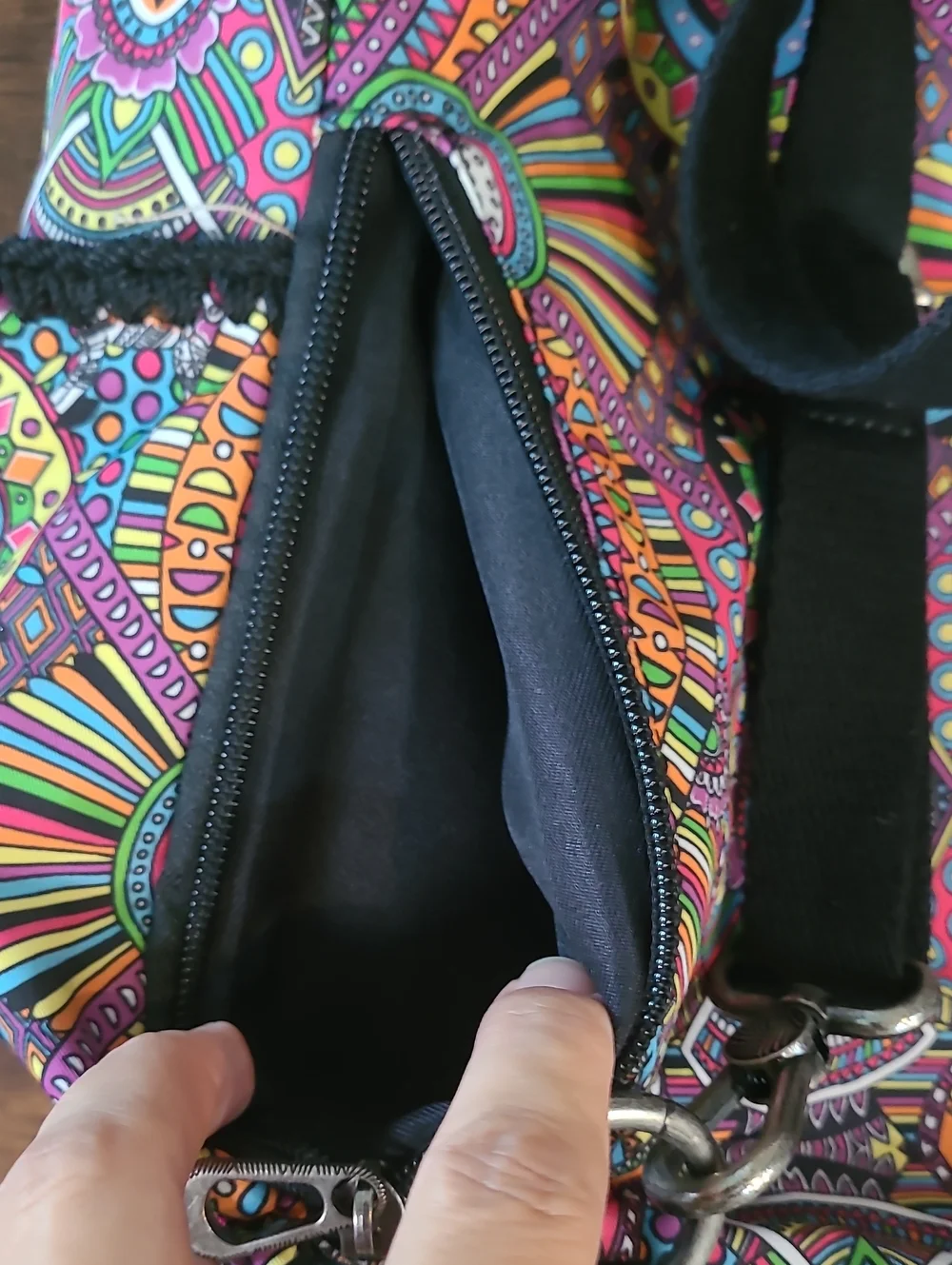 Sakroots Eco  Backpack  Rainbow Wanderlust Unused Multi colored Design